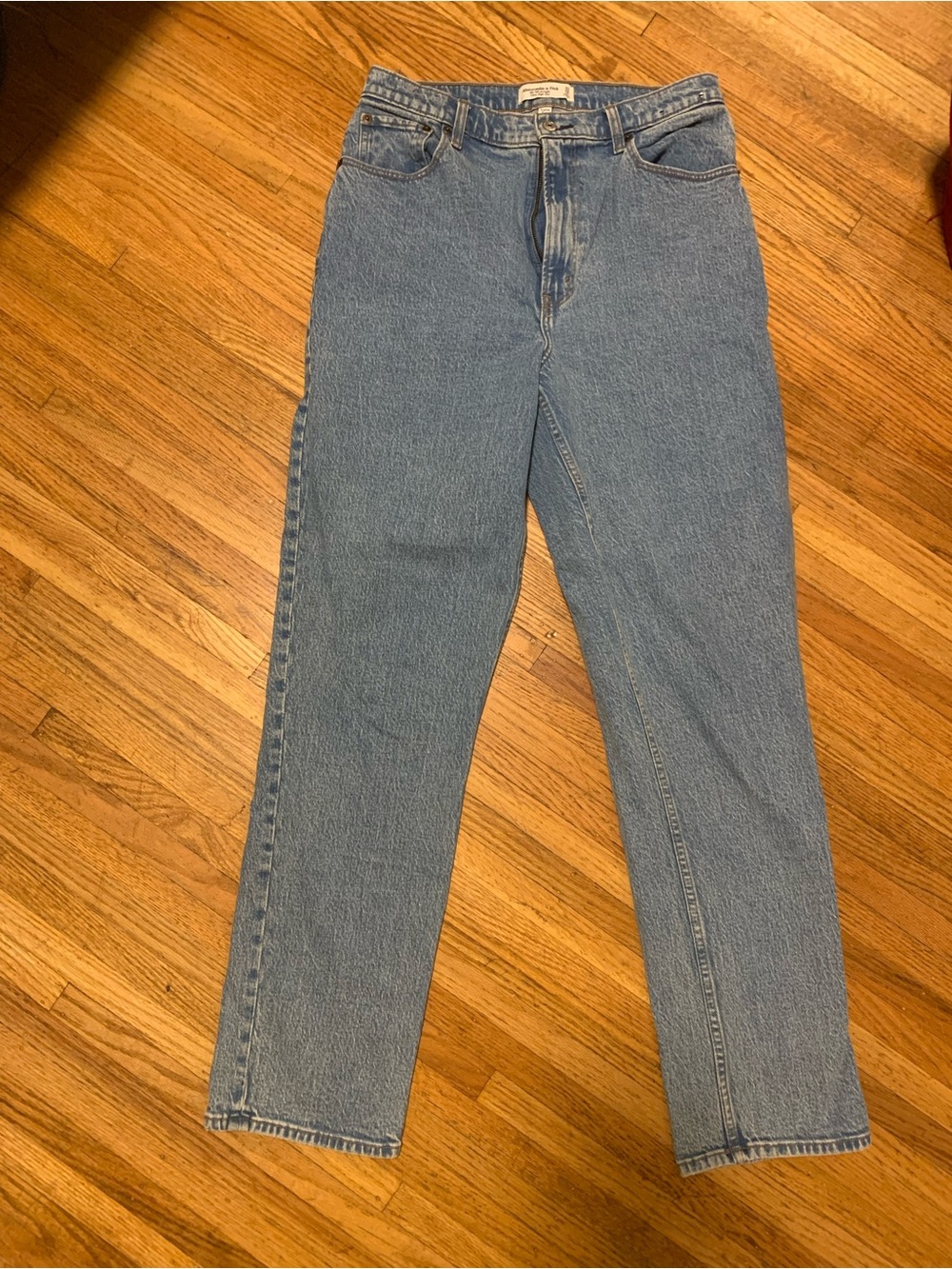 Abercrombie & Fitch Light Blue Straight Leg Women’s Jeans